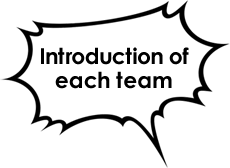 Introduction of each team