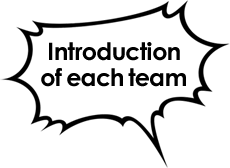 Introduction of each team